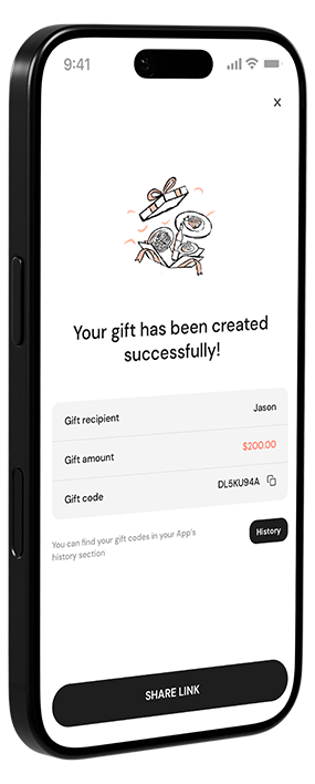 Gift Created
